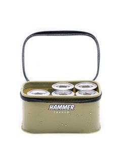 Hammer Bag Transparent Lid- S - Zelená